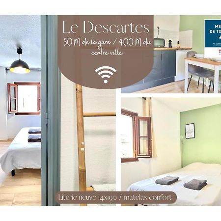 Апартаменты Le Descartes, A 50M De La Gare Fibre/Tv Connecte Пуатье Экстерьер фото